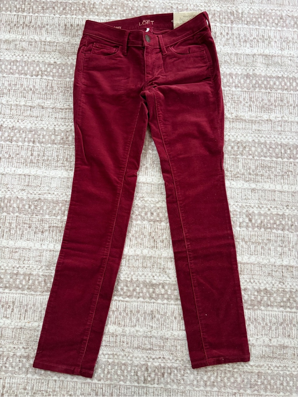 LOFT Corduroy Pants Modern Skinny
25/0P